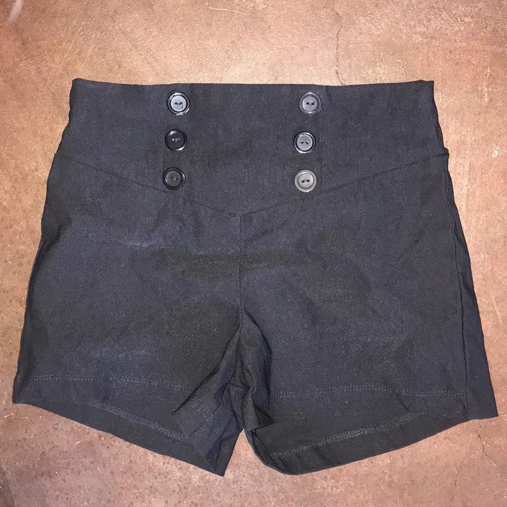 Black shorts